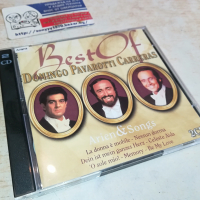 BEST OF DOMINGO PAVAROTTI CARRERAS X2 CD-ВНОС GERMANY 1803241648, снимка 1 - CD дискове - 44824581
