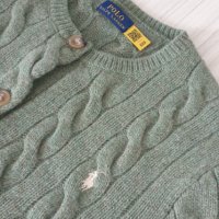 POLO Ralph Lauren Cable Wool / Cashmere Cardigan Knit Womens Size M НОВО! ОРИГИНАЛ! Дамски Пуловер -, снимка 1 - Жилетки - 44459238