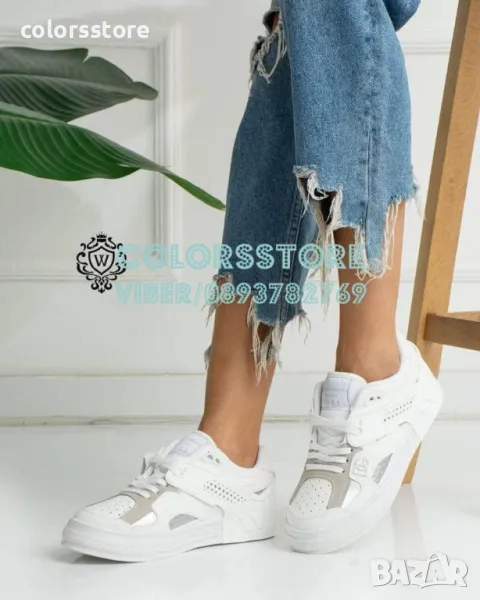 Дамски бели кецове D&G- BR1, снимка 1