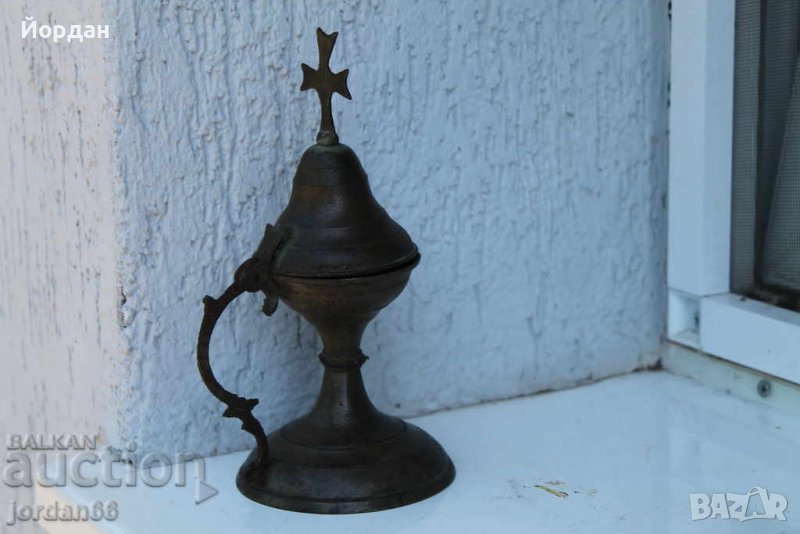Бронзова кандилница , снимка 1