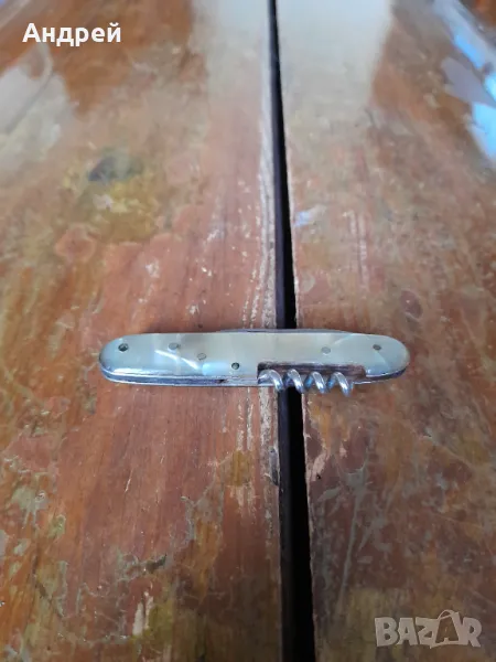 Стар джобен нож,ножче,ножка #84, снимка 1