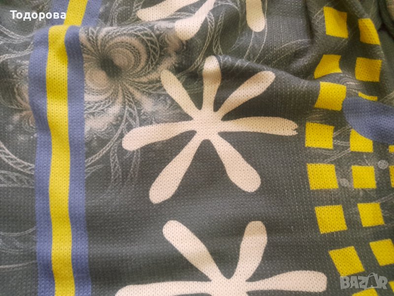 Цветна , елегантна дамска рокля № М -Л, снимка 1