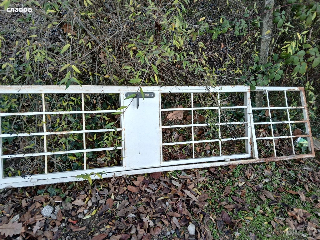 Метална врата с рамка, снимка 1