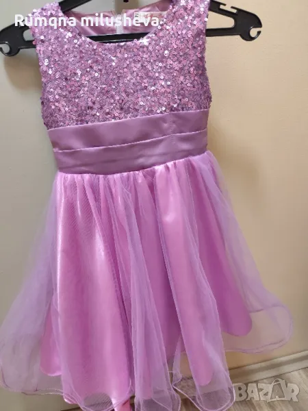 Рокля за момиче ръст 140, снимка 1