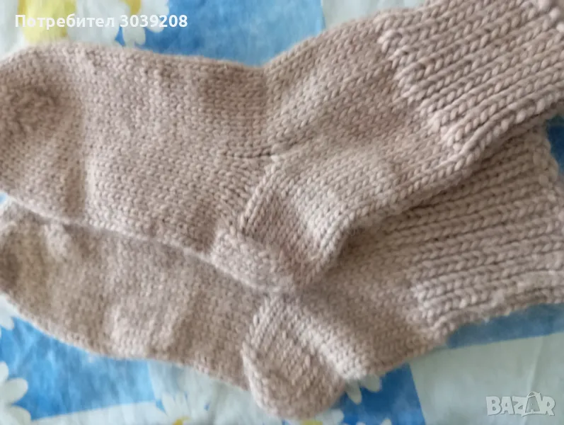 Продавам 💯 вълнена чорапи , снимка 1