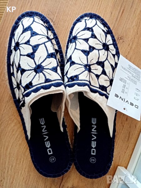 ❗Запазени❗Нови ръчно шити еспадрили 38 номер , снимка 1