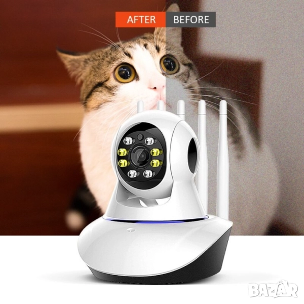 Безжична 360° панорамна камера IP36 , снимка 1