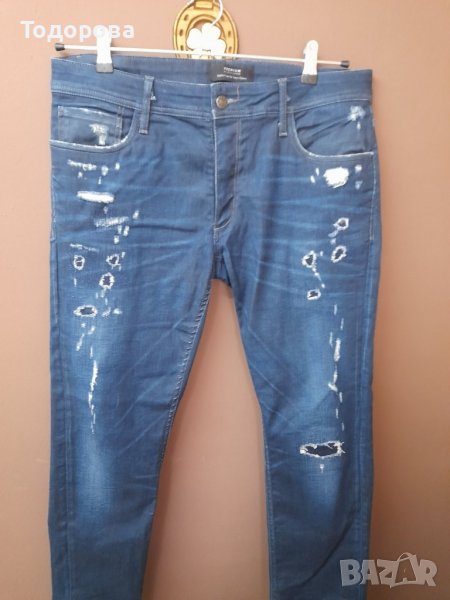 Мъжки дънки jack&jones, снимка 1