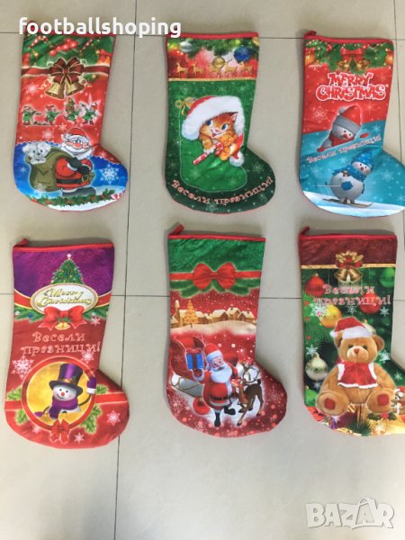 Коледни чорапчета за подаръци, снимка 1