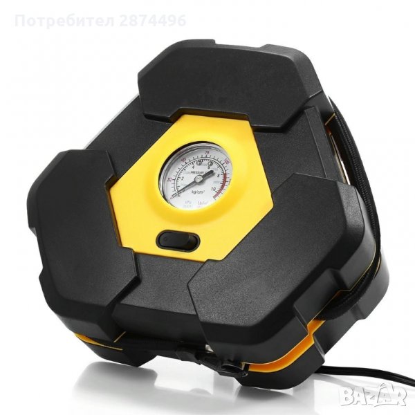 2177 Портативен компресор за кола 12V, снимка 1