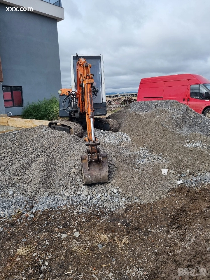 услуги с багер и мини багер , снимка 1