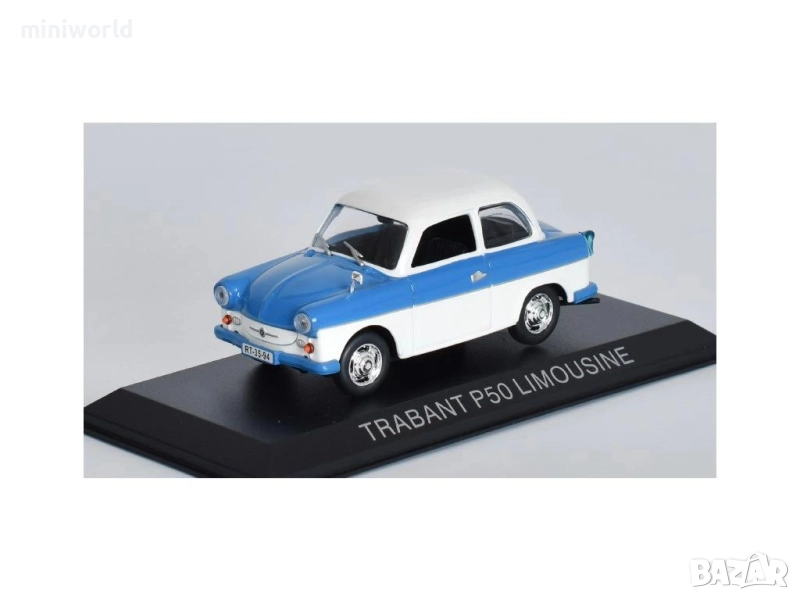Trabant P50 Limunsine - мащаб 1:43 на DeAgostini моделът е нов в блистер, снимка 1