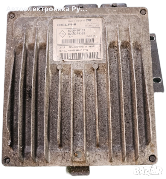Компютър двигател за Renault Symbol Sedan (02.1998 - 04.2008) 1.5 dCi, 65 к.с. , 8200498183, снимка 1