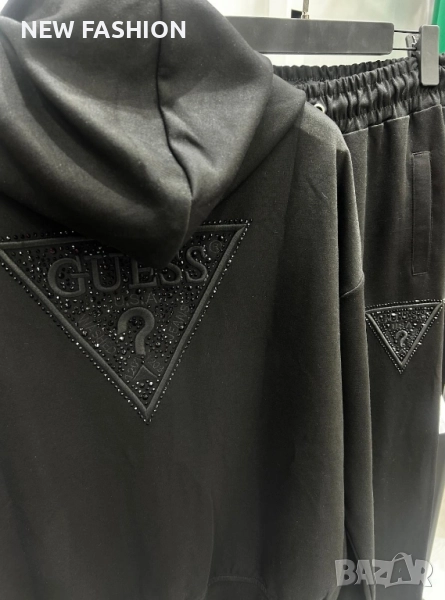 Дамски Памучен Екип - лого Бродирано ✨ Guess , снимка 1