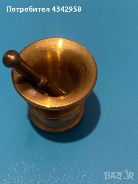 Vintage бронзово аптекарско ханче.Германия ., снимка 1