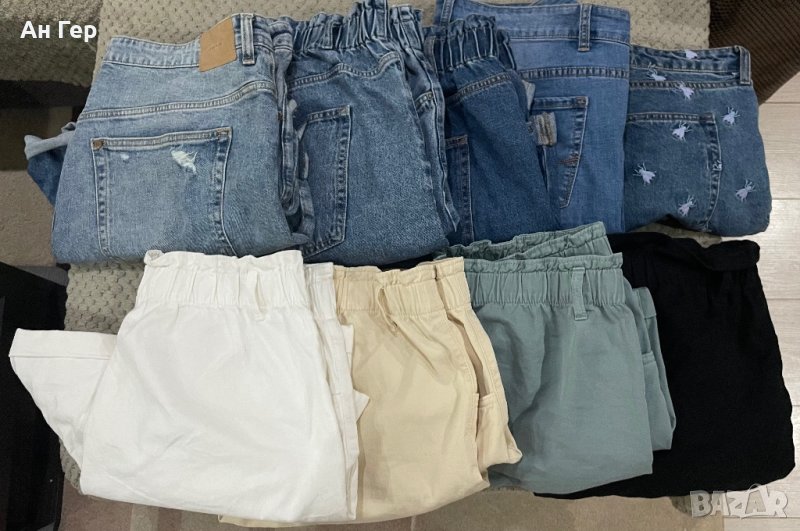 Къси дънкови панталони XL на H&M, снимка 1