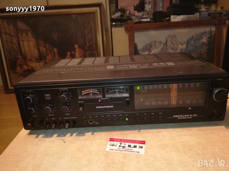 GRUNDIG-STEREO RECEIVER-GERMANY 2409211130, снимка 1