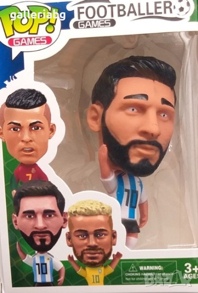 POP! Футболна фигура на Лионел Меси (Фигурка на футболист Leo Messi), снимка 1
