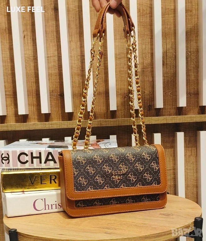 Дамски Кожени Чанти ⚜️ GUESS , снимка 1