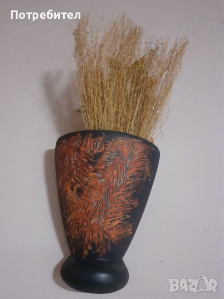 Керамична стенна ваза, снимка 1