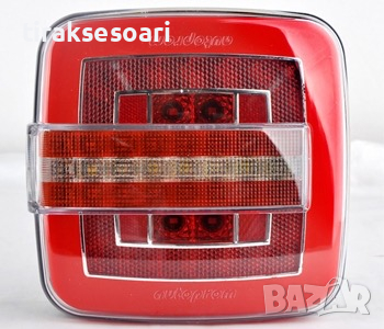 НОВ 12V Неонов диоден стоп с динамичен мигач, снимка 1