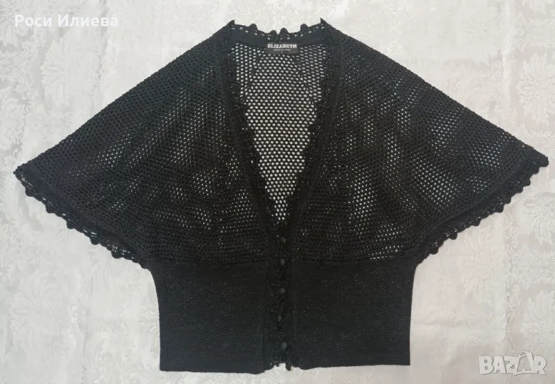 Черна дамска жилетка , снимка 1