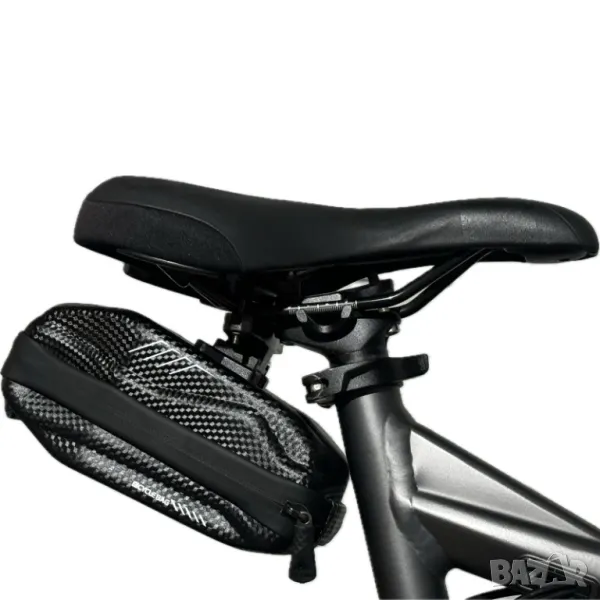 Здрава Водоустойчива Чанта С Твърд Корпус За Под Седалка На Велосипед 1.5 Литра + Безплатна Доставка, снимка 1