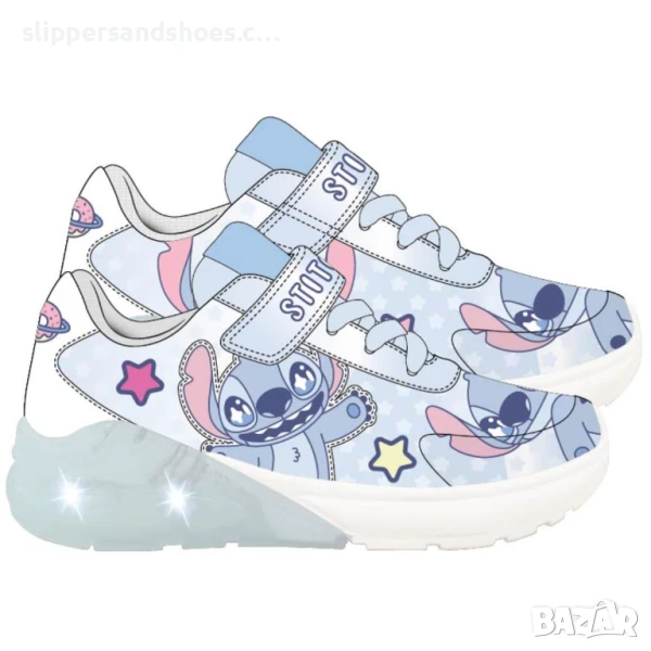 Детски светещи маратонки Stitch 25/32, снимка 1