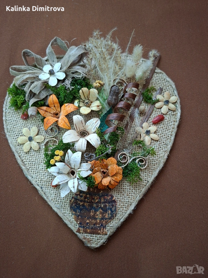 Ръчно изработени декорации с цветя., снимка 1