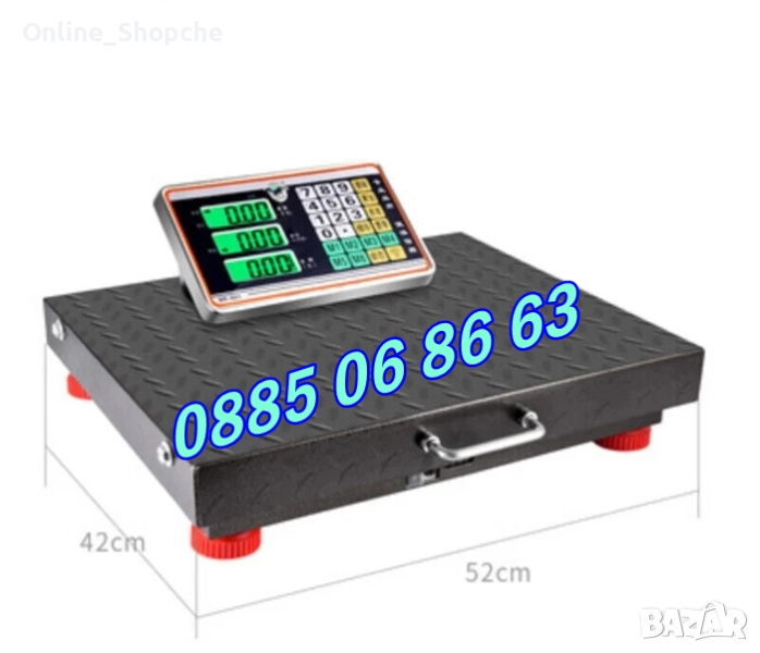 Безжичен кантар до 300 кг, безжична везна до 300 кг, снимка 1