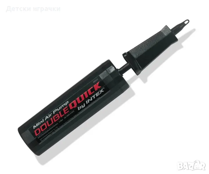Ръчна помпа за надуваеми артикули Intex, Double Quick Mini, 30см, снимка 1