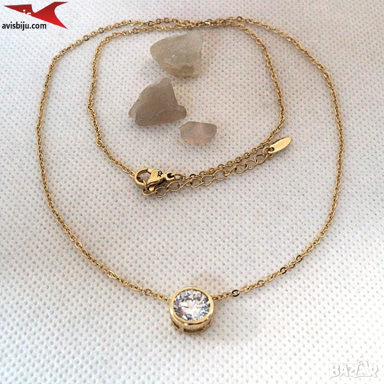 Колие с 14К златно покритие 274097, снимка 1