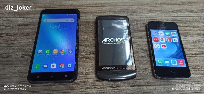 излишни работещи телефони, снимка 1