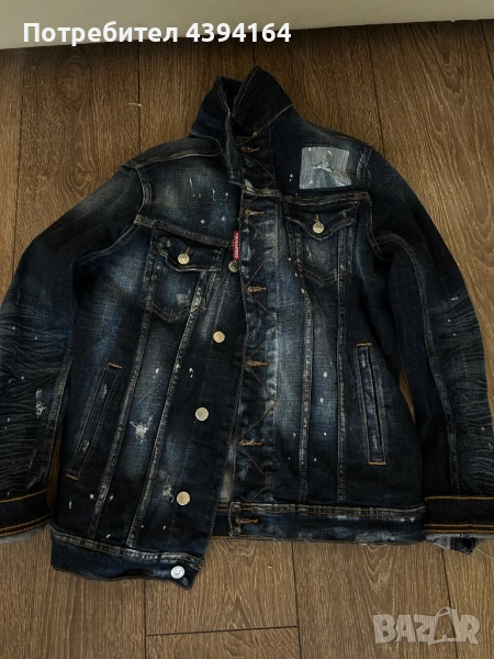 Мъжко дънково яке DSQ2, снимка 1