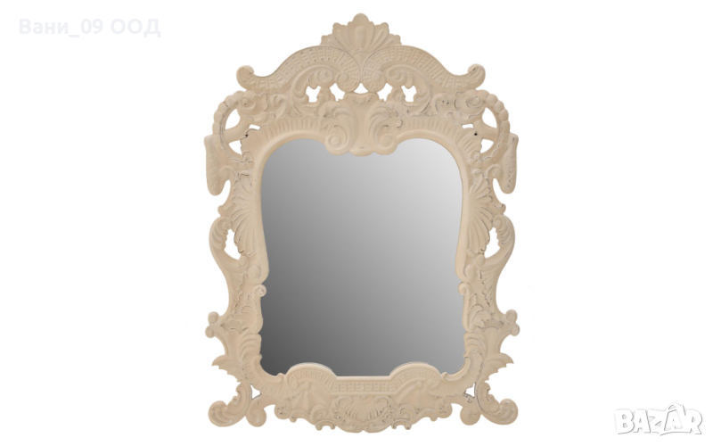 Приказно огледало с дървена рамка , снимка 1