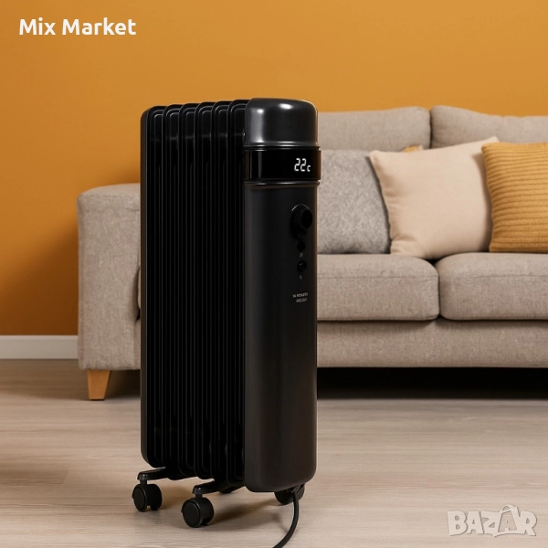 Маслен радиатор - Agadir, 1500 Smart WIFI, снимка 1