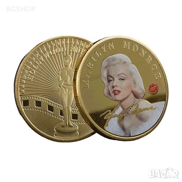 Marilyn Monroe монета - Gold, снимка 1