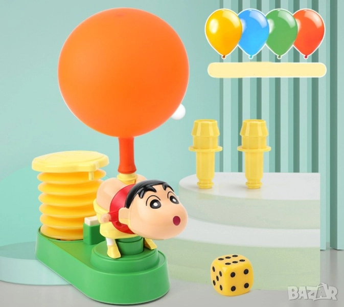   Забавна детска игра със зарчета и количка  , снимка 1