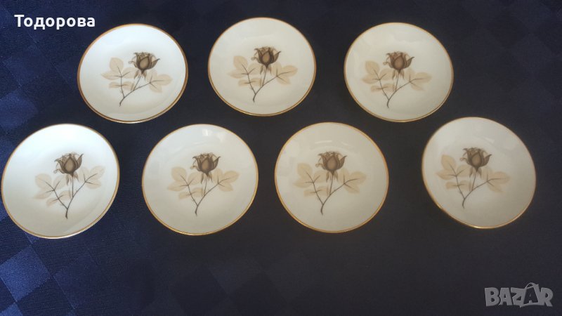 Порцеланови чинийки Rosenthal - 7 броя.Без забележки., снимка 1