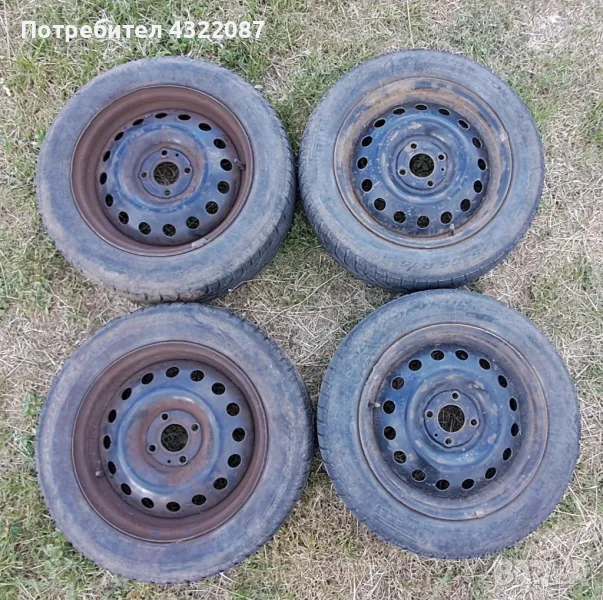 Джанти с гуми от NISSAN MICRA K12 1.2 16V, 80 к.с., снимка 1