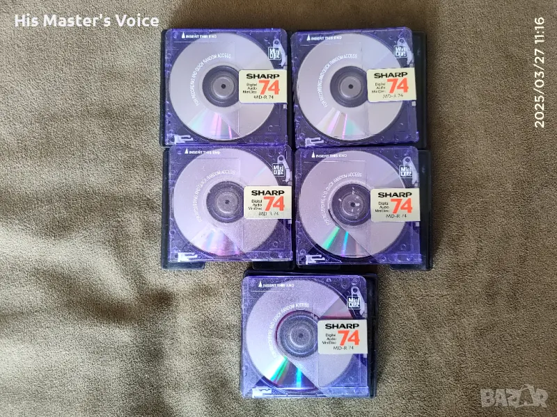 Мини Дискове 10 броя минидискове, снимка 1