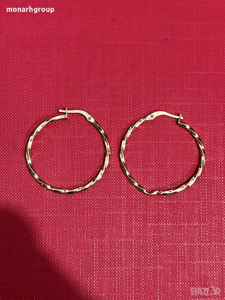 Златни обеци, снимка 1