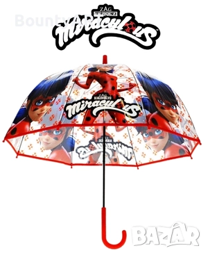 Чадър Калинката /Miraculous Ladybug , снимка 1