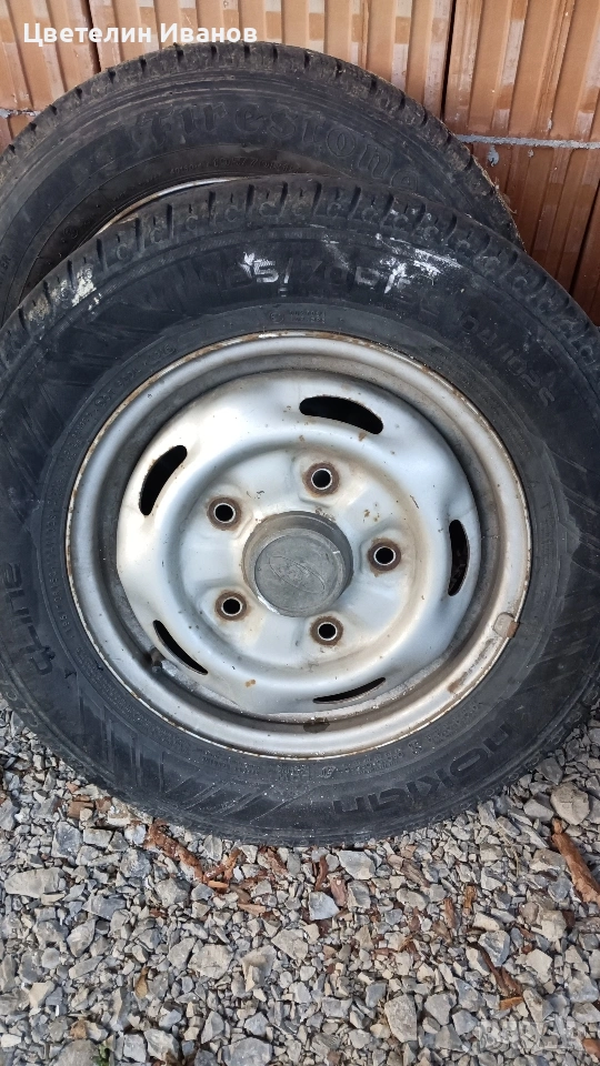 Джанти с гуми за Форд транзит , снимка 1