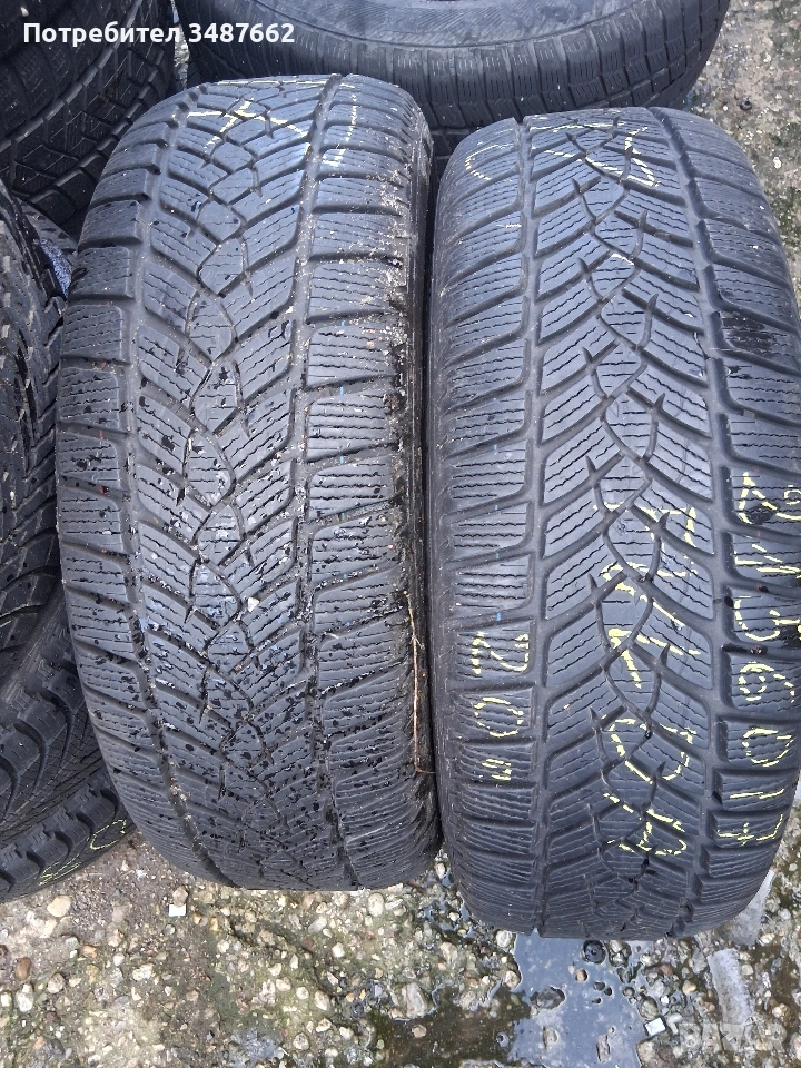 215 60 17 FULDA 2бр зимни дот 2020г , снимка 1