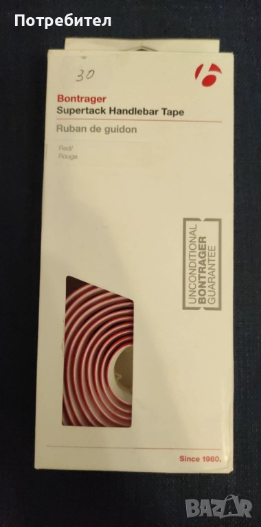 Червен гюделин Bontrager Supertack за шосеен велосипед , снимка 1