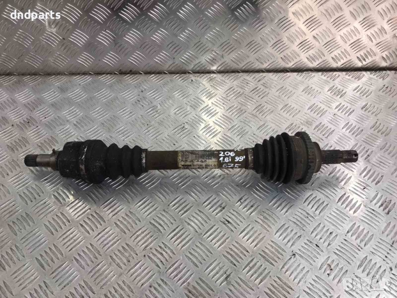 Предна лява полуоска Peugeot 206,1.6i,1999г., снимка 1
