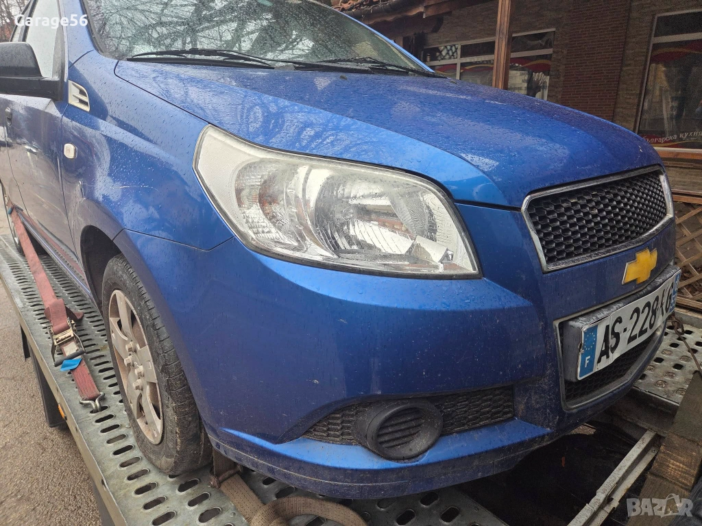 Предна броня за Chevrolet Aveo 2010г. необорудвана , снимка 1