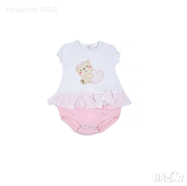  Бебешки гащеризон, за новородено, Мече, снимка 1