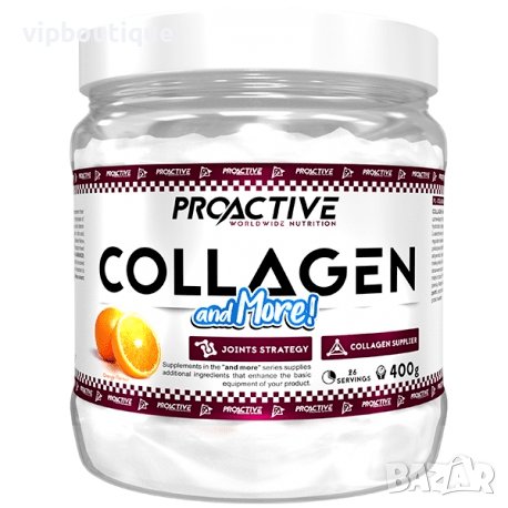 Телешки Колаген, MSM, Глюкозамин и др. Collagen and More 400 грама, снимка 1